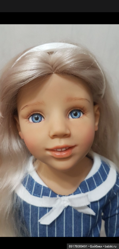 ООАК Gotz Анна снежный кролик (фото 6)