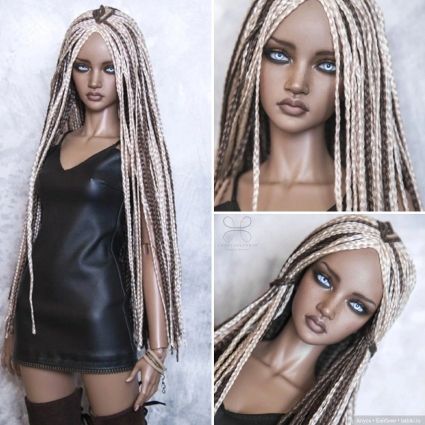 Акция!1+1=3 Парики для СД 1/3 на головы 8-9 (фото 3)