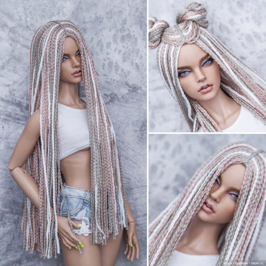 Акция!1+1=3 Парики для СД 1/3 на головы 8-9 (фото 7)