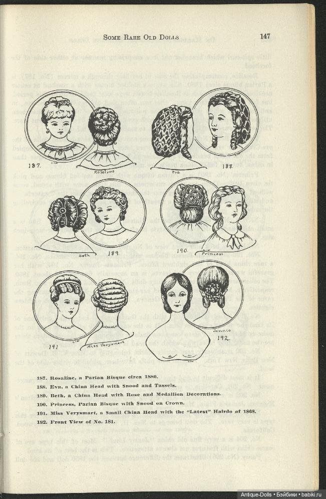 Книга об одежде для антикварных кукол - On Making Mending And Dressing Dolls