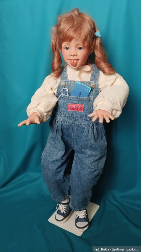 Фарфоровая большая кукла из Германии (фото 5)