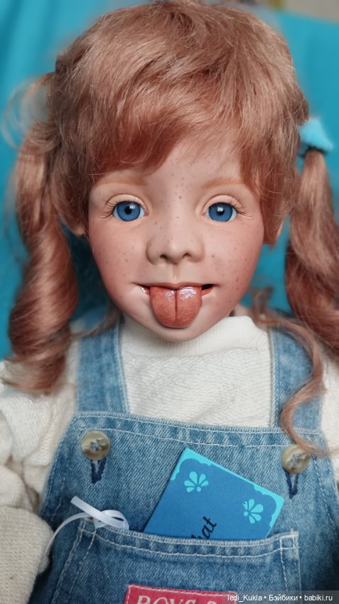 Фарфоровая большая кукла из Германии (фото 7)