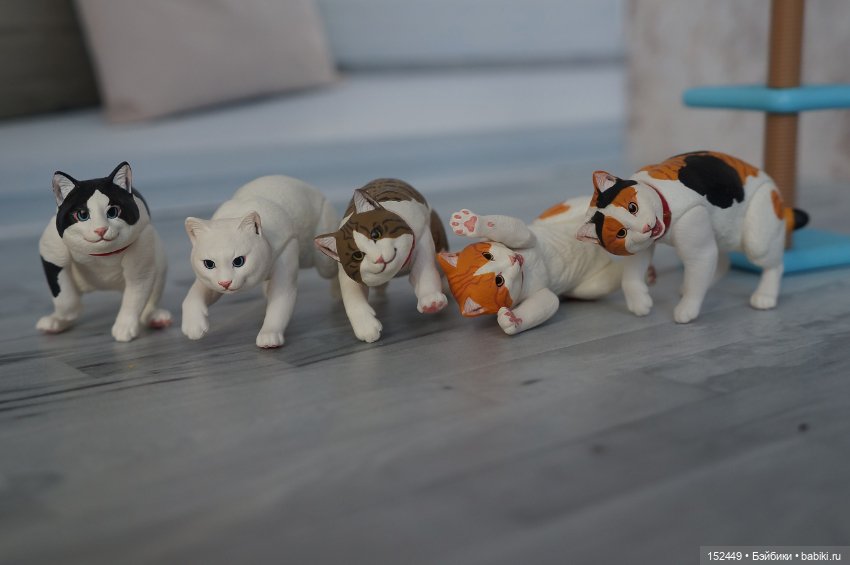 Кошка Tabby — Миниатюра для кукол