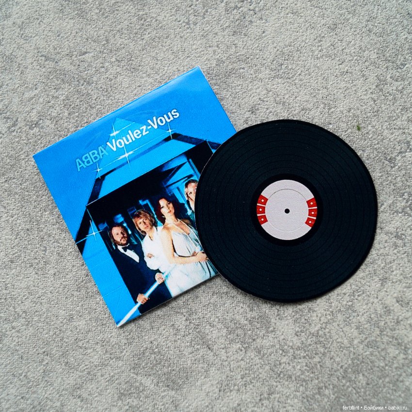 Кукольные пластинки в масштабе 1:6 (фото 3)