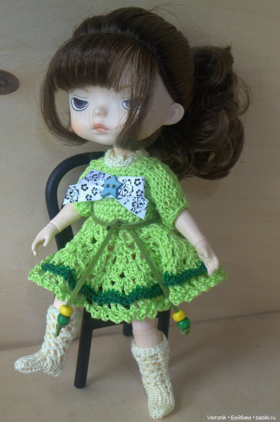 Платье и чулочки для кукол Xiaomi Monst Doll Монст (фото 4)