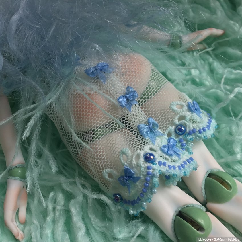 Кошачья мята, фарфоровая кукла (фото 5)