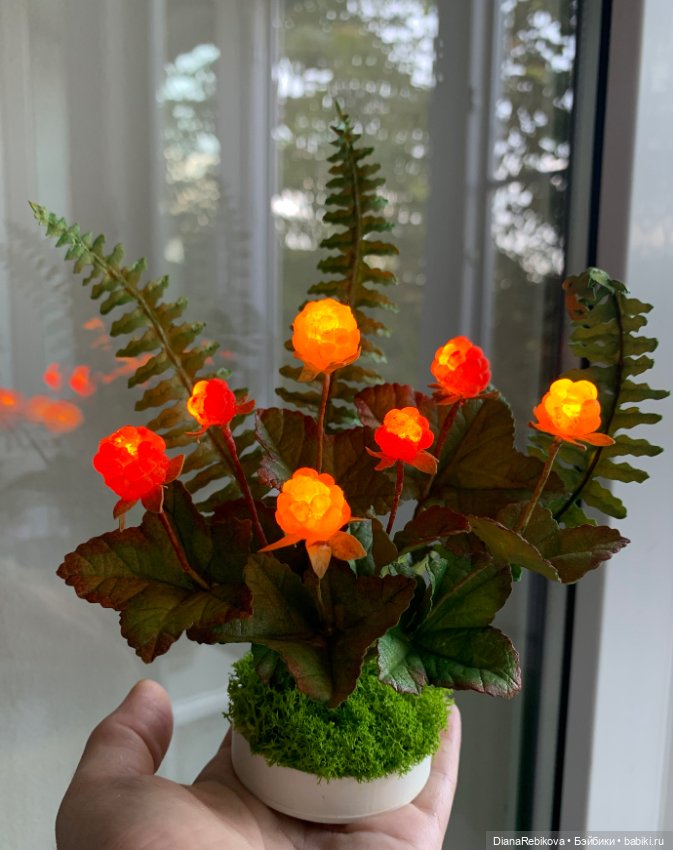 Морошка-светильник — Аксессуары для кукол (фото 6)