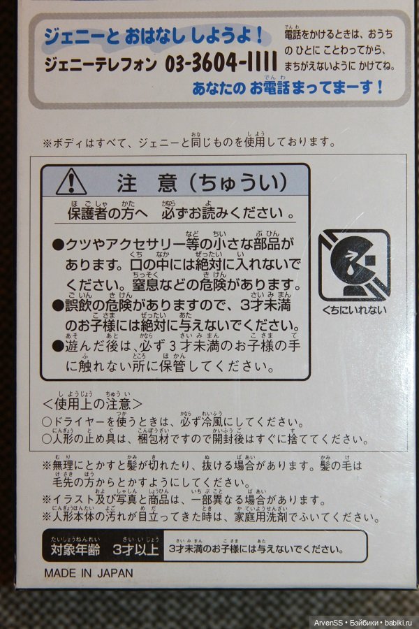 Винтажная подружка Дженни Луиза компании Такара (фото 6)