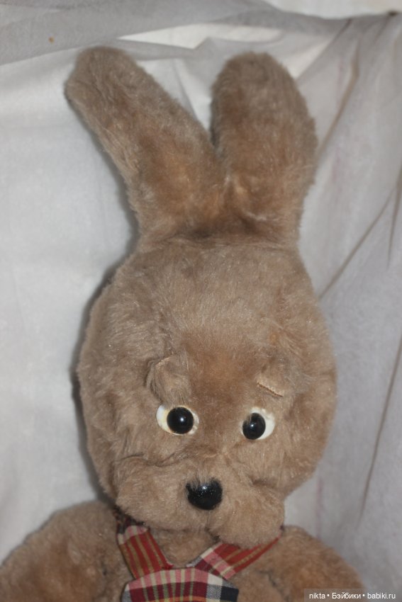 Мягкая игрушка СССР *Заяц* Большой (фото 2)