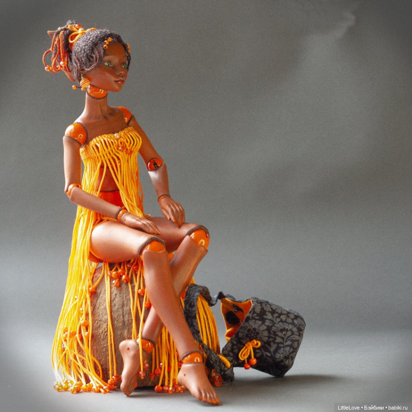 Терракота, глиняная кукла (фото 6)