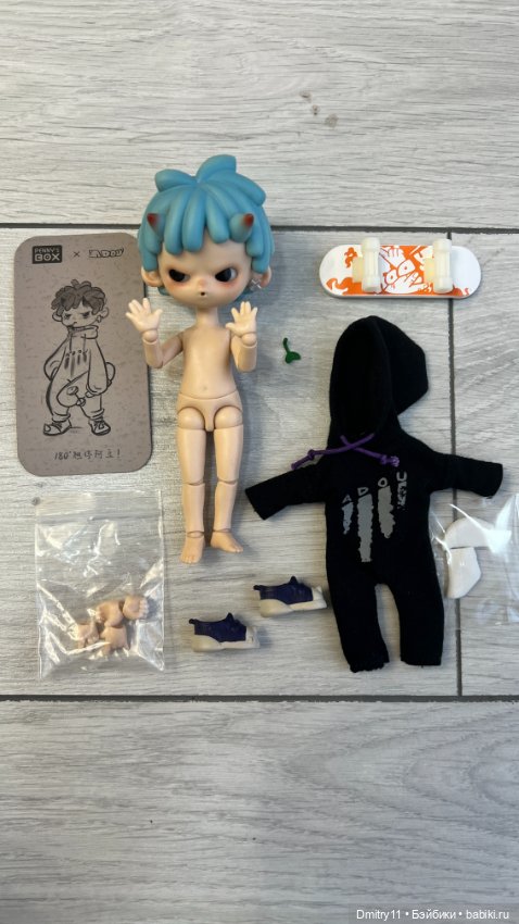 Карманный малыш-скейтбордист от Penny Doll (фото 3)