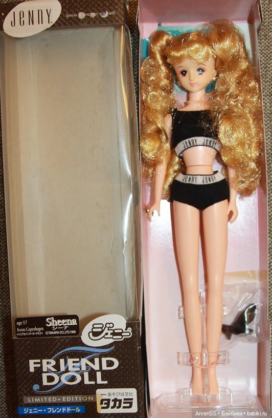 Винтажная подружка Дженни Шина компании Такара (фото 5)