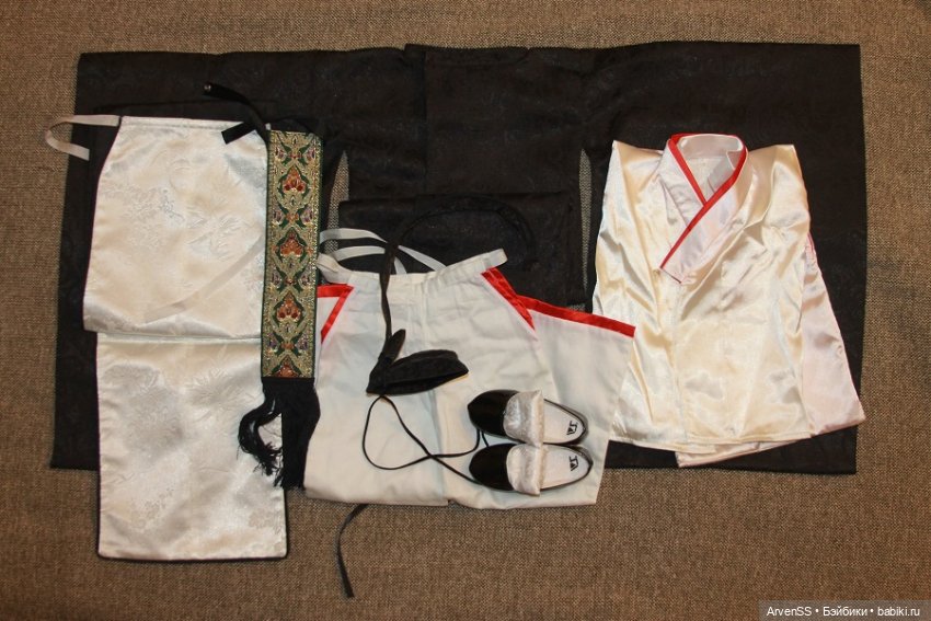 Костюм эпохи Хэйан от лимитного Хикару Гэндзи Volks