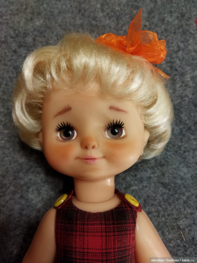 Оля, СССР: Московский завод игрушек «Кругозор» (ООАК)