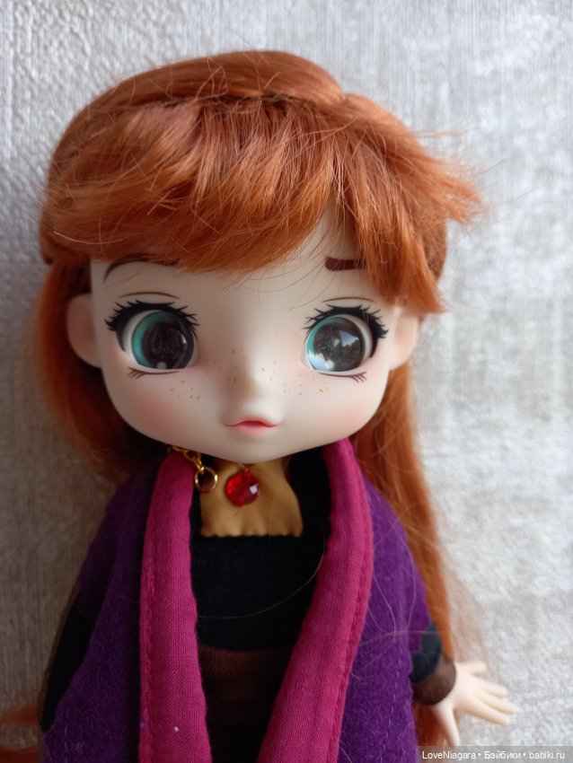 Кукла Viya в образе Анны — Шарнирные куклы (не BJD) (фото 4)