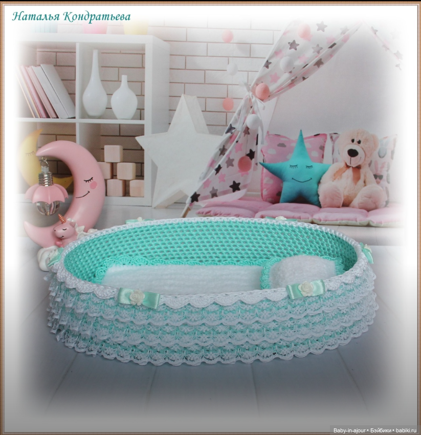 Уютные кроватки для куколок, ручная работа (фото 4)