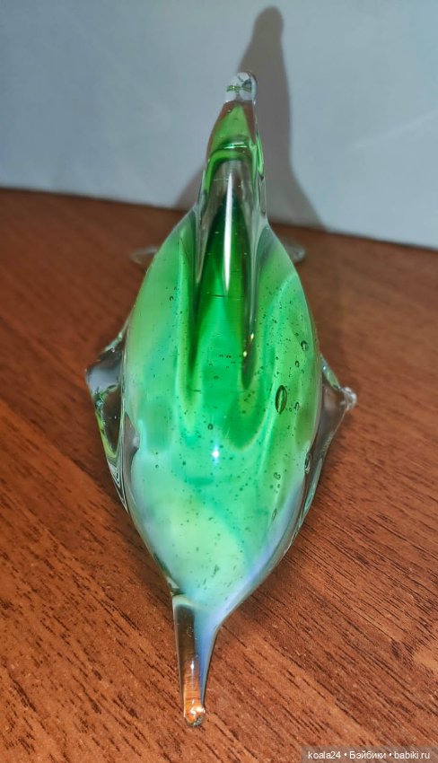 Статуэтка Дельфин Цветное стекло (фото 4)