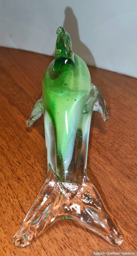 Статуэтка Дельфин Цветное стекло (фото 5)