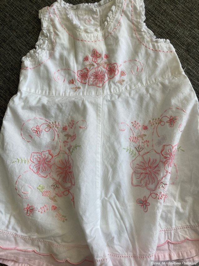 Нежное платьице из хлопка