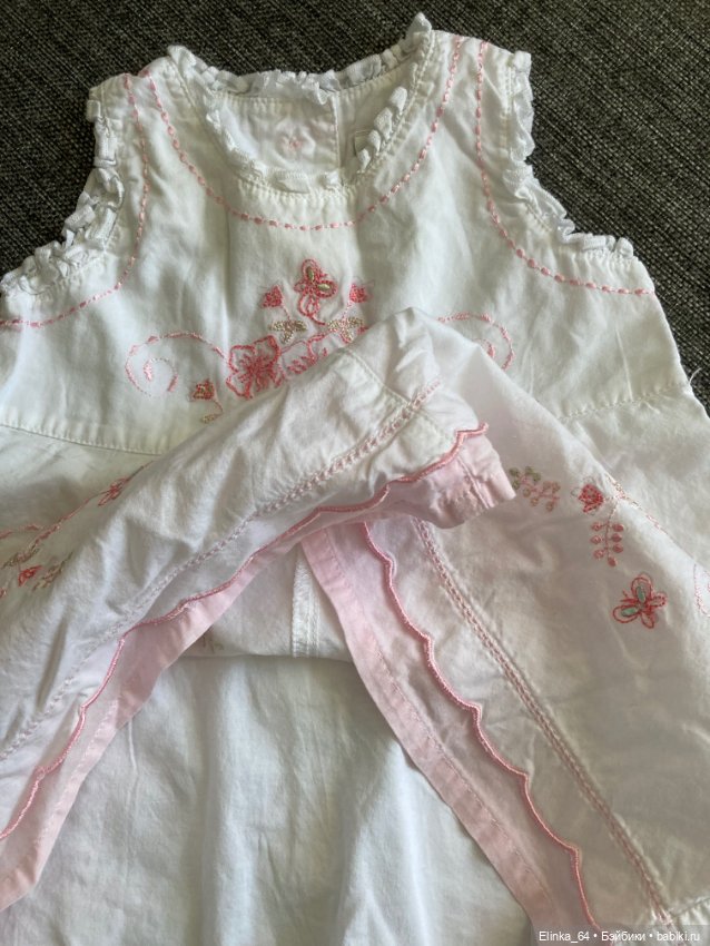 Нежное платьице из хлопка (фото 7)