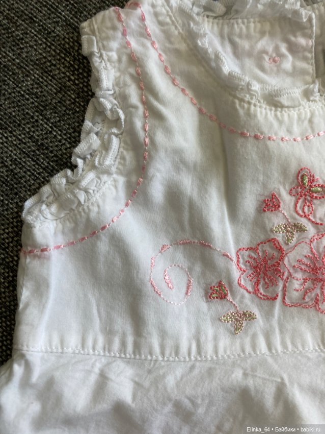 Нежное платьице из хлопка (фото 2)