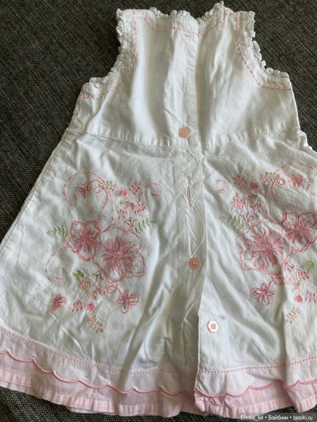 Нежное платьице из хлопка (фото 9)