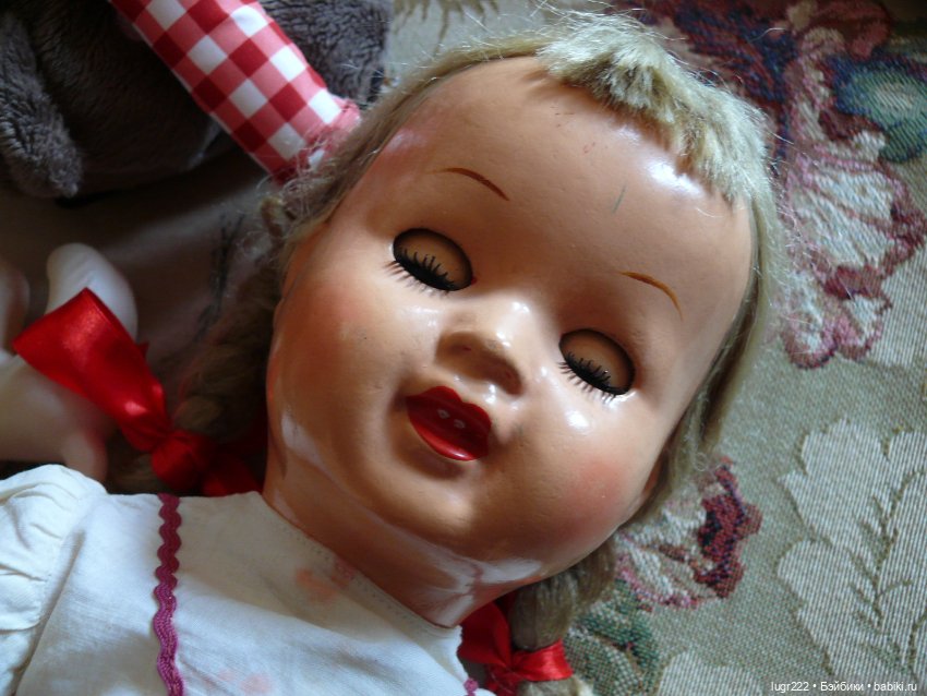 Снизила цену. Катюша фабрики 8 Марта, прессопилки, советская кукла (фото 4)