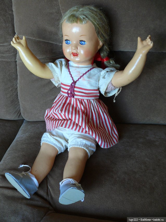 Снизила цену. Катюша фабрики 8 Марта, прессопилки, советская кукла (фото 6)