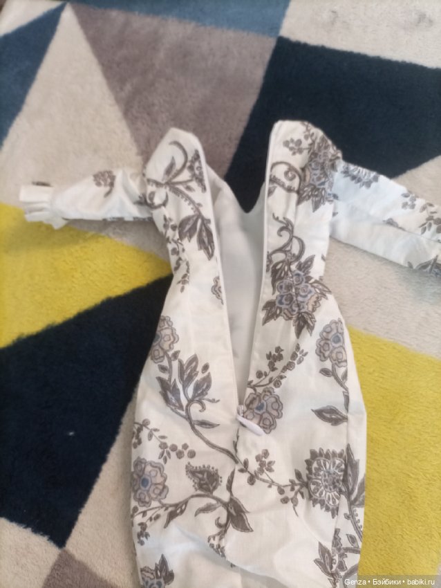 Шикарное платье для кукол Тоннера (атлетическое тело) (фото 8)