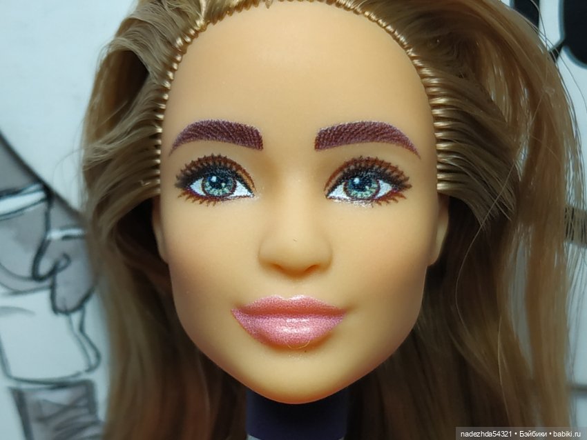 Голова Барби Фашионистас 159 петит (фото 6)