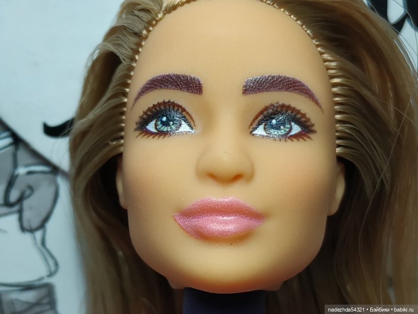 Голова Барби Фашионистас 159 петит (фото 7)