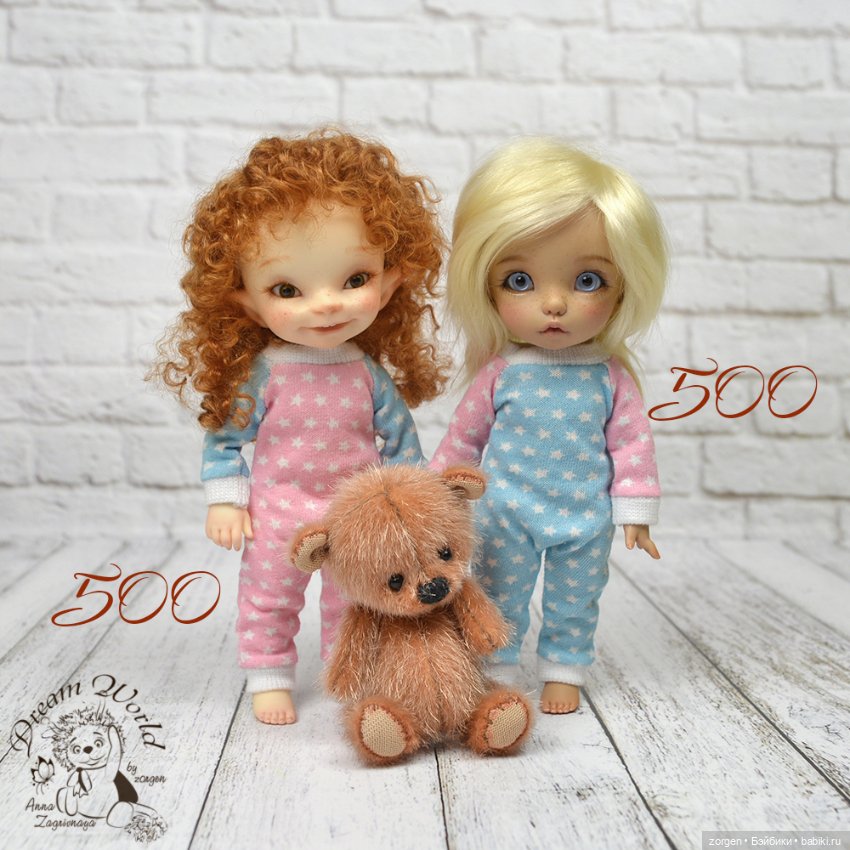 Трикотаж для Пукифи — Одежда для BJD (фото 3)