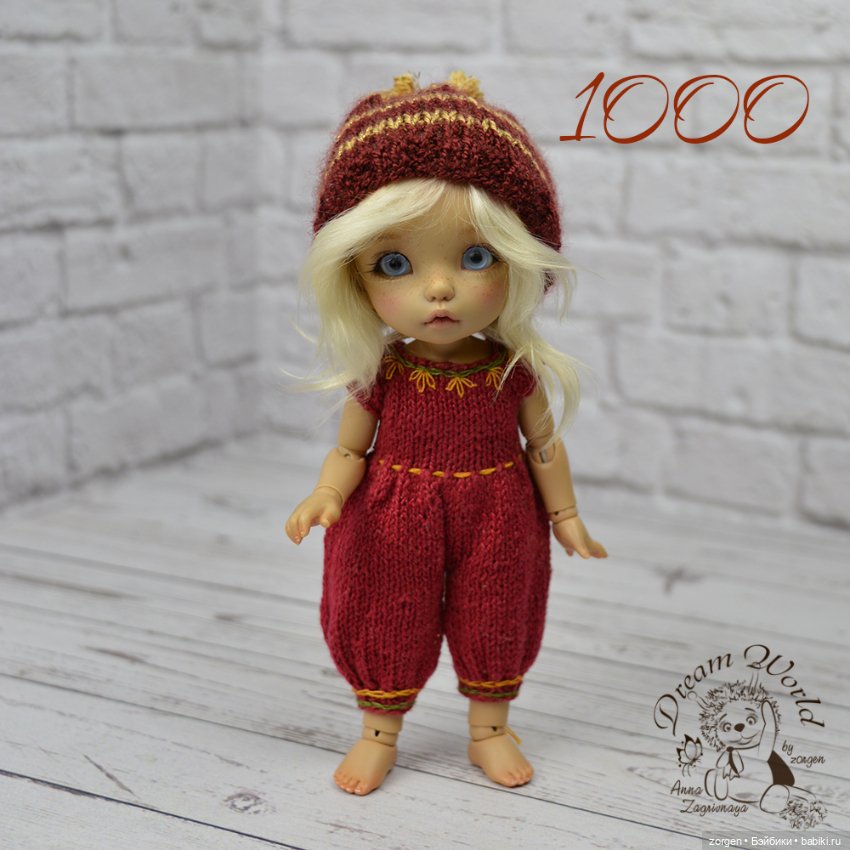 Вязаная одежда для Пукифи