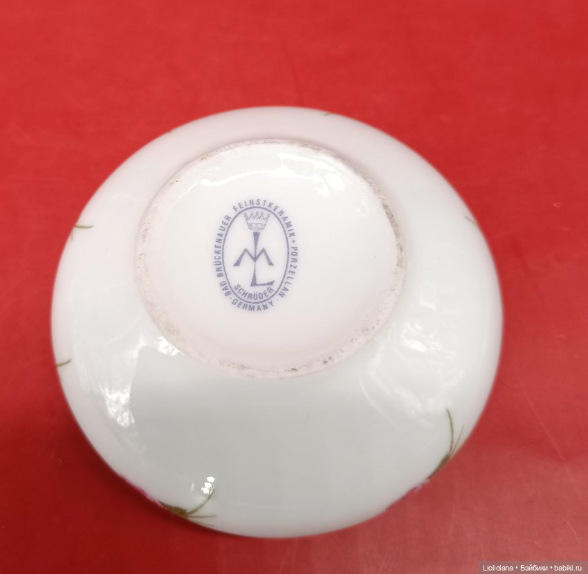 Шкатулка. Бонбоньерка. Фарфор. Германия (фото 5)