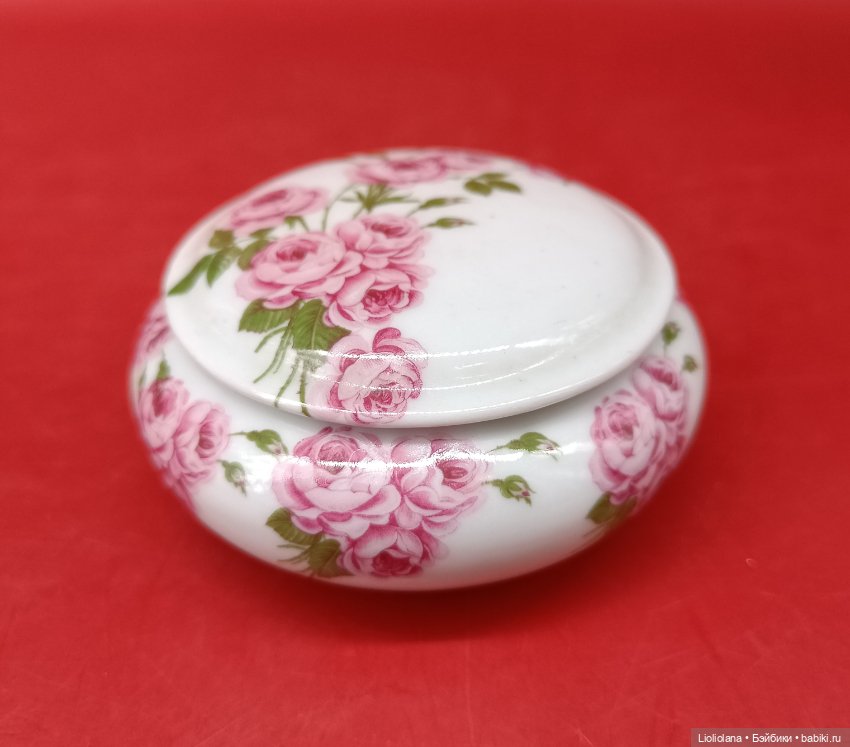 Шкатулка. Бонбоньерка. Фарфор. Германия