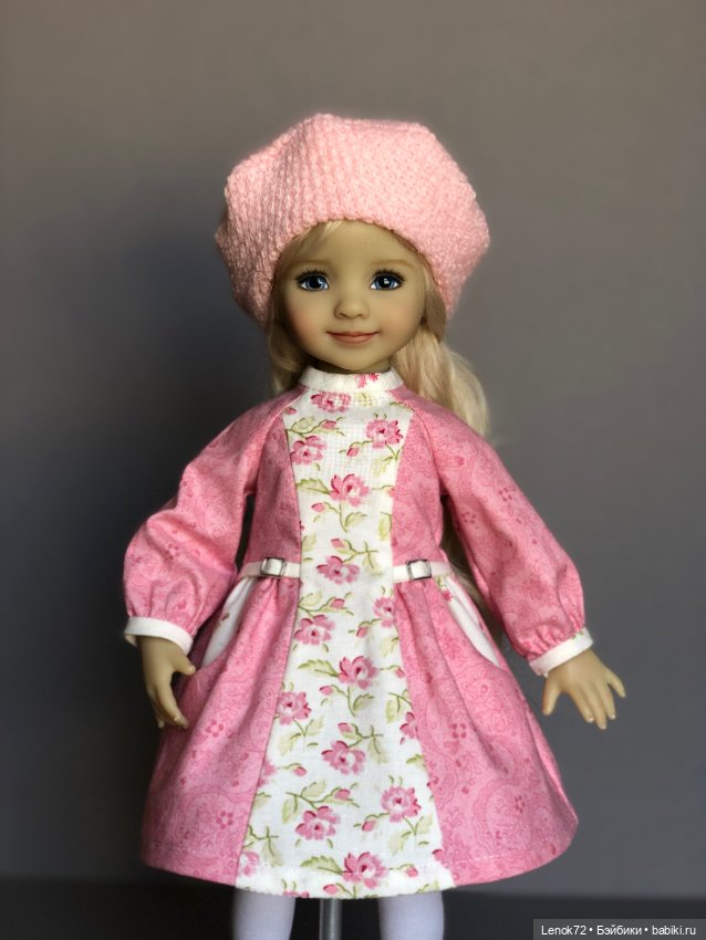 Красивое платье для кукол Little Darling и Paola Reina (фото 2)