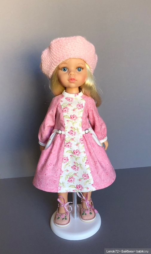 Красивое платье для кукол Little Darling и Paola Reina (фото 7)