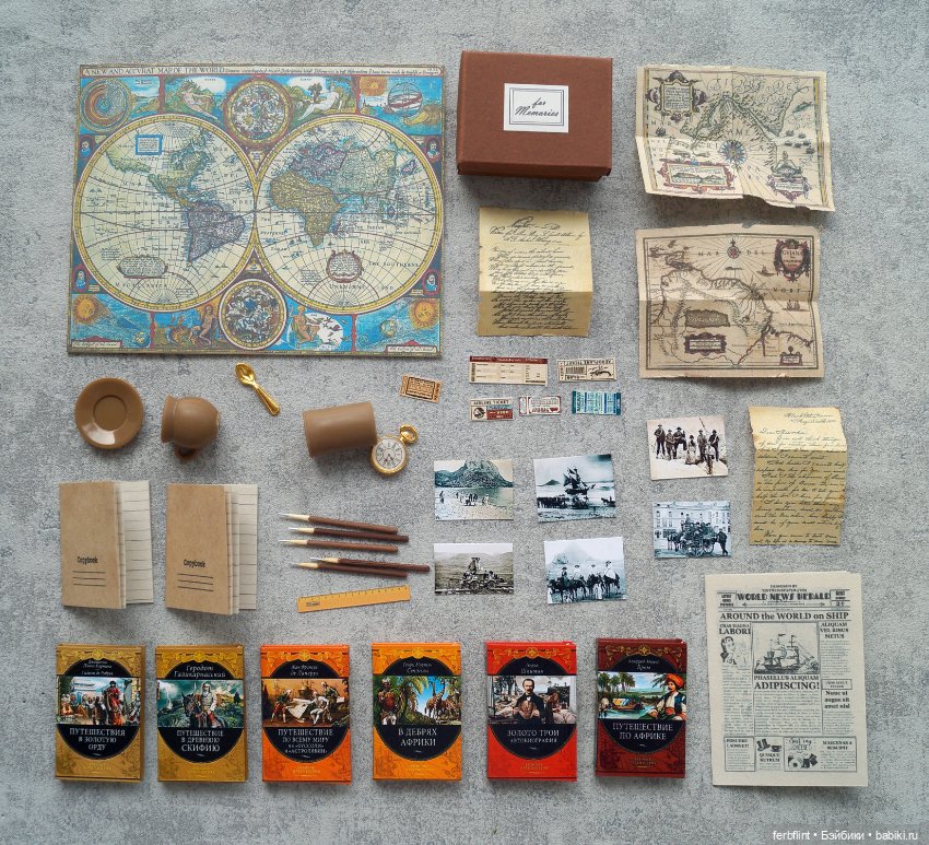 Ретро набор "Путешественник" (масштаб 1:6) (фото 4)