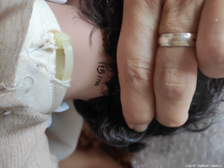 Характерная малышка — Фарфоровые куклы (фото 6)