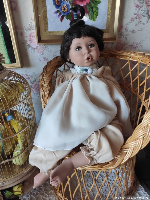 Характерная малышка — Фарфоровые куклы (фото 4)