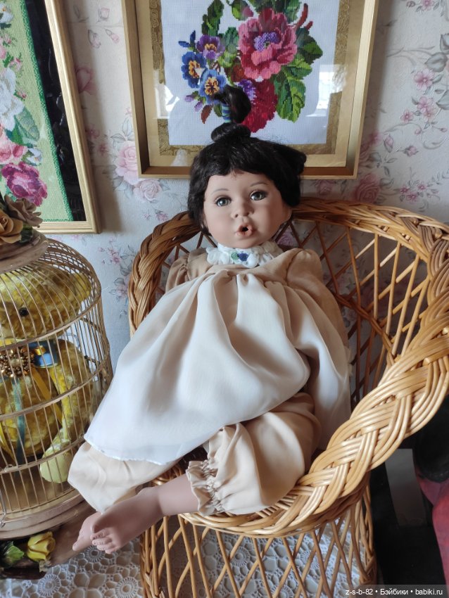 Характерная малышка — Фарфоровые куклы (фото 2)
