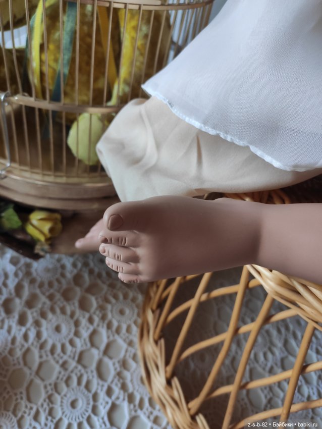 Характерная малышка — Фарфоровые куклы (фото 5)