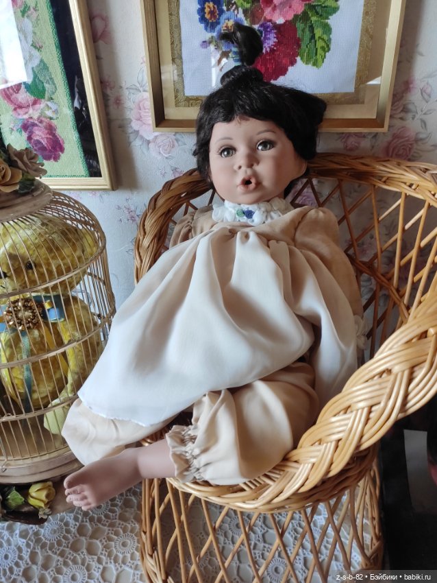Характерная малышка — Фарфоровые куклы