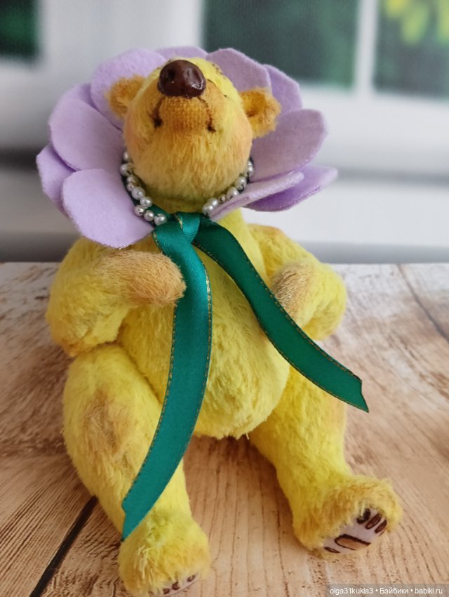 Мишка - Фиалка — Авторские игрушки (фото 7)