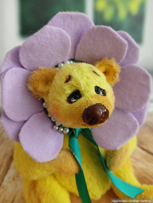 Мишка - Фиалка — Авторские игрушки (фото 5)