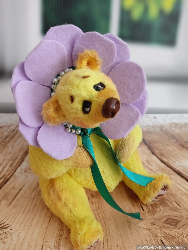 Мишка - Фиалка — Авторские игрушки (фото 6)