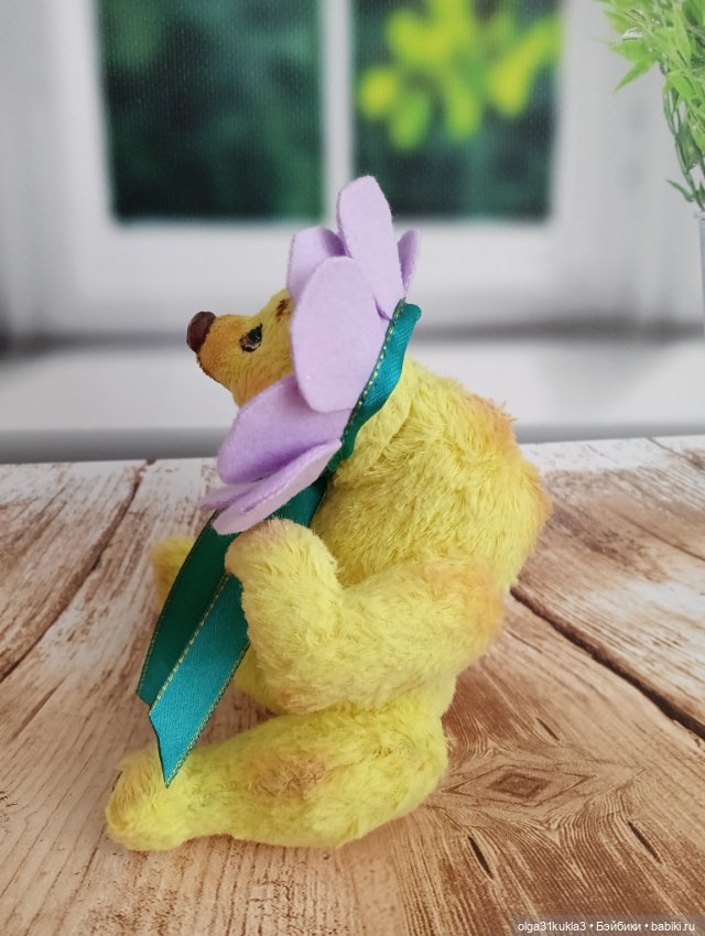 Мишка - Фиалка — Авторские игрушки (фото 4)