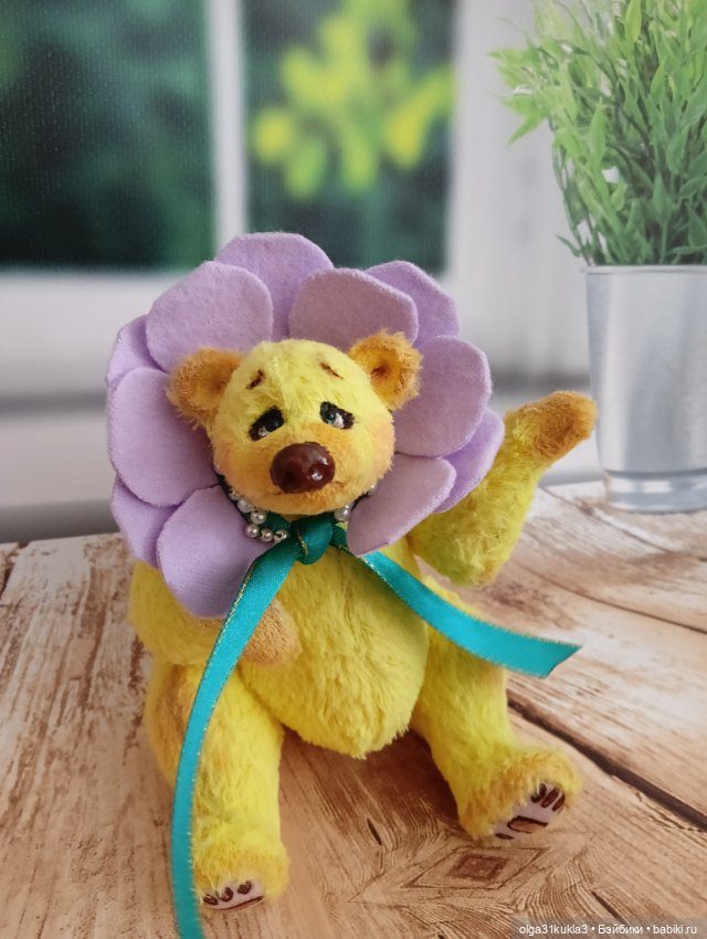 Мишка - Фиалка — Авторские игрушки (фото 3)