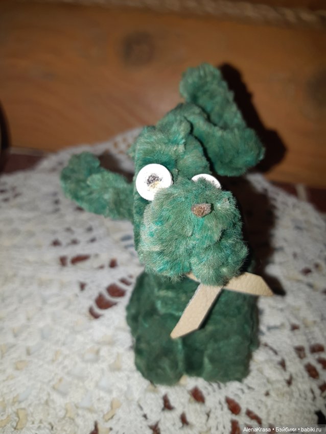 Щенок синелька СССР — Винтажные куклы и игрушки детства (фото 4)