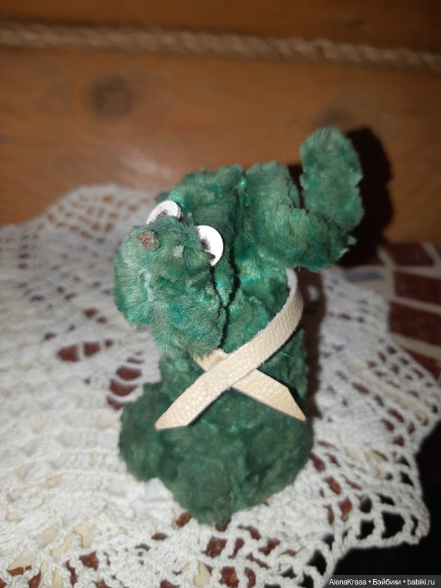 Щенок синелька СССР — Винтажные куклы и игрушки детства